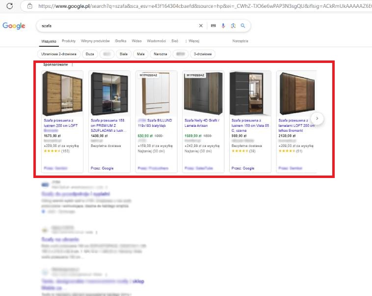 Reklama produktowa w Google Ads